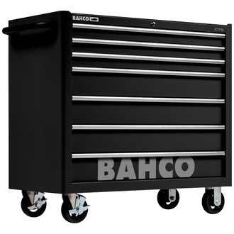 Bahco Classic Werkstattwagen 40" mit 7 Schubladen, schwarz