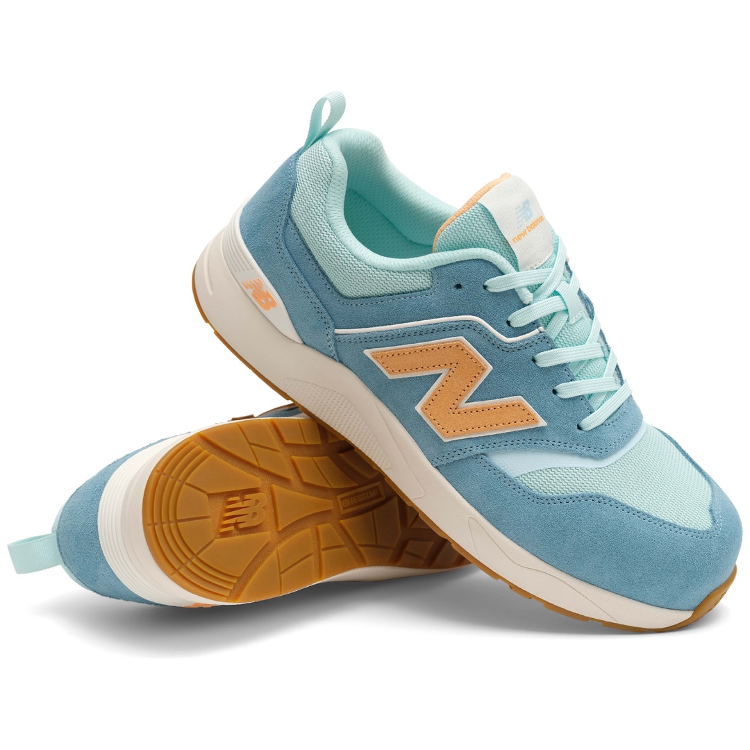 New Balance Sicherheitshalbschuh Lite Womens WEELCAP S1 PL HRO FO SC SR Gr. 38 milky blue