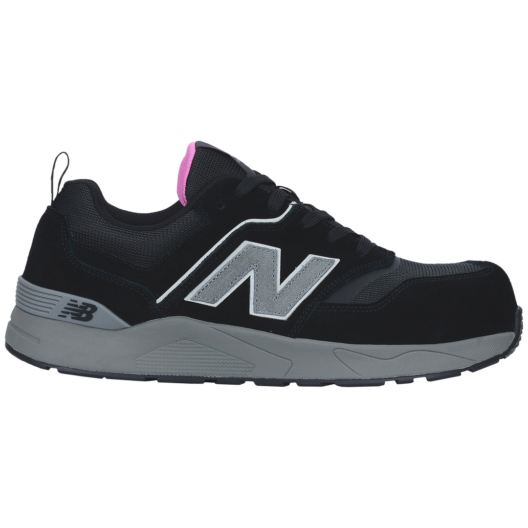 New Balance Sicherheitshalbschuh Lite Womens WEELCAP S1 PL HRO FO SC SR Gr. 38,5 schwarz