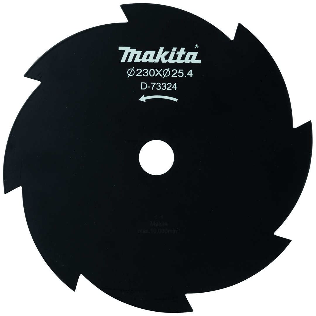 Makita D-73324 Lama Decespugliatore Tagliabordi  Ø230 Ø25,4 Spessore 1,8mm 8t