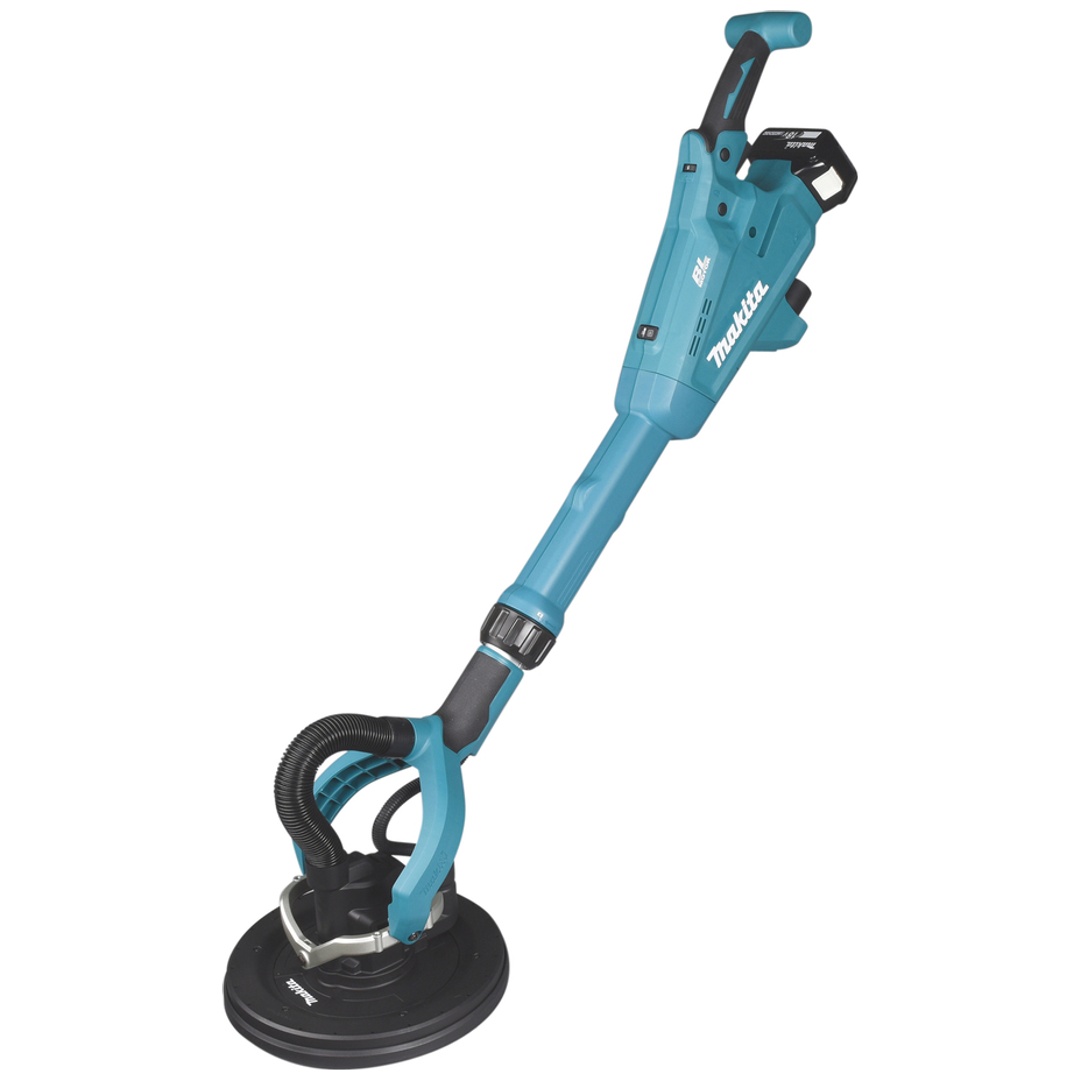 Makita Akku-Langhalsschleifer 18V, DSL801ZU, incl. Funk-Adapter, Zubehör, Transporttasche