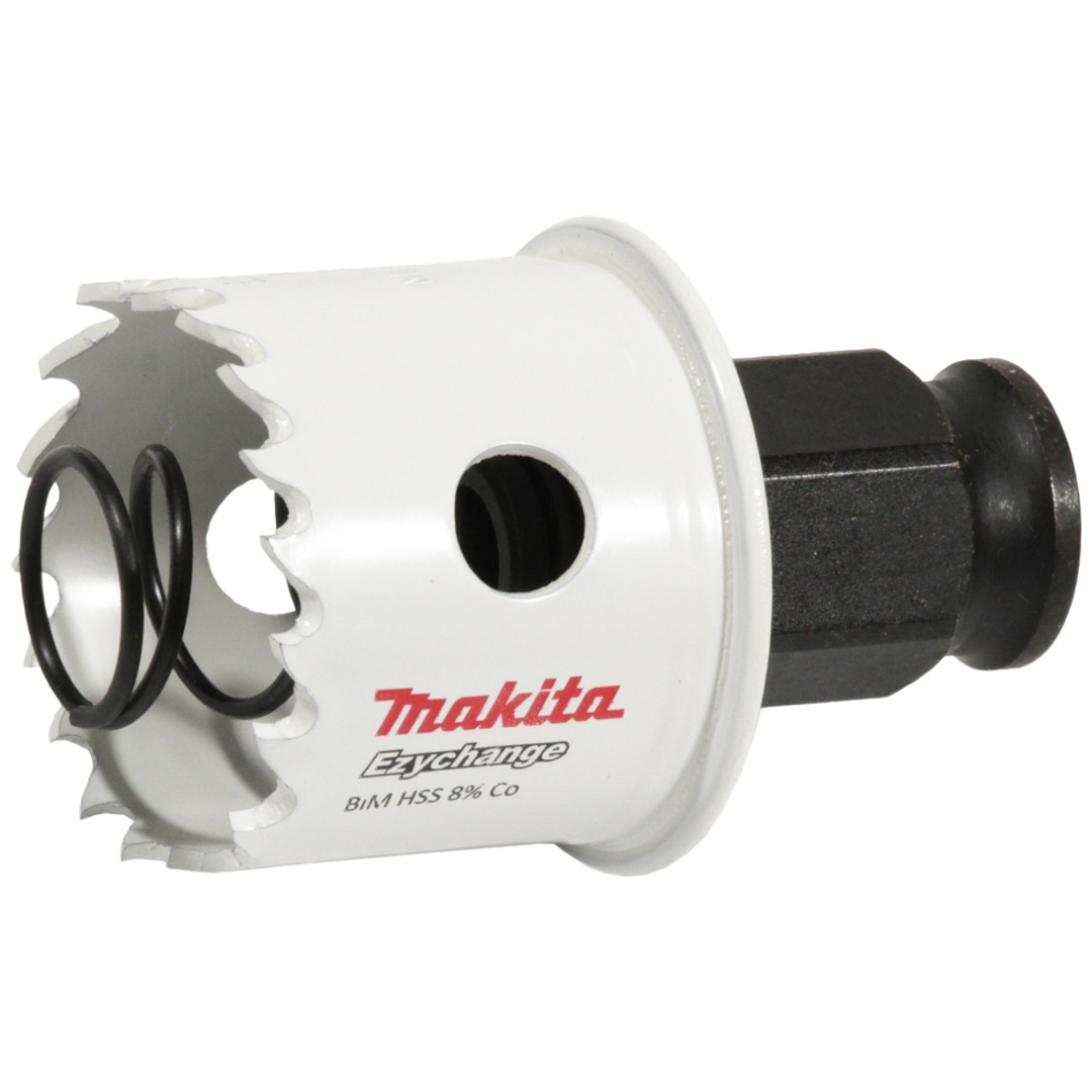 Makita Lochsäge EZYCHANGE BiM Ø 32 mm, für dünne Bleche, mit Gegendruckfeder