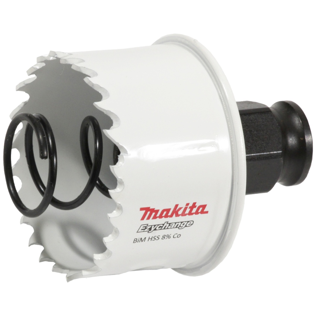 Makita Lochsäge EZYCHANGE BiM Ø 44 mm, für dünne Bleche, mit Gegendruckfeder