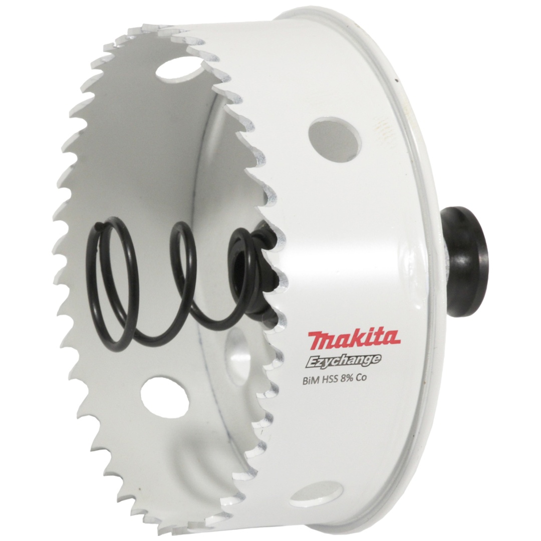 Makita Lochsäge EZYCHANGE BiM Ø 76 mm, für dünne Bleche, mit Gegendruckfeder