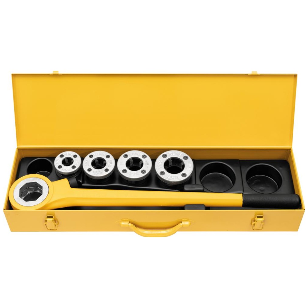 Rems Hand-Gewindeschneidkluppe eva Set R 1/2-1.1/4