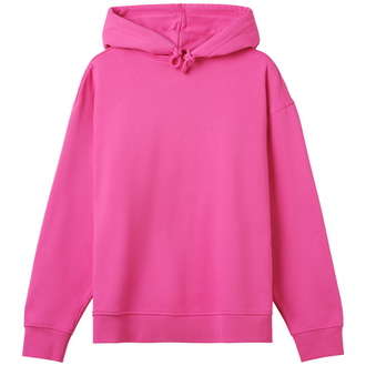 True Blanks Schwerer Kapuzen-Sweater Damen 73.2595 Gr. XS hyper pink