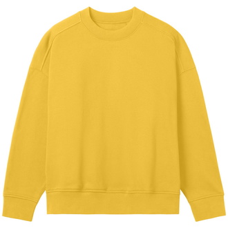 True Blanks Schwerer Damen Oversize Sweater "Contemporary" 73.8746 Gr. XS primrose yellow