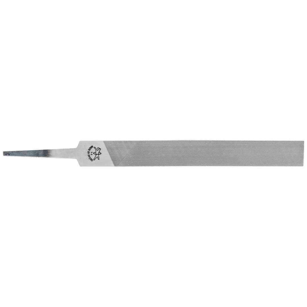 PFERD TOOLS Werkstattfeile Flachstumpf 100mm Hieb 3 für Feinbearbeitung, Schlichten