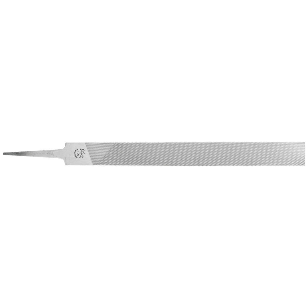 PFERD TOOLS Werkstattfeile Flachstumpf 250mm Hieb 1 für grobe Zerspanung, Schruppen