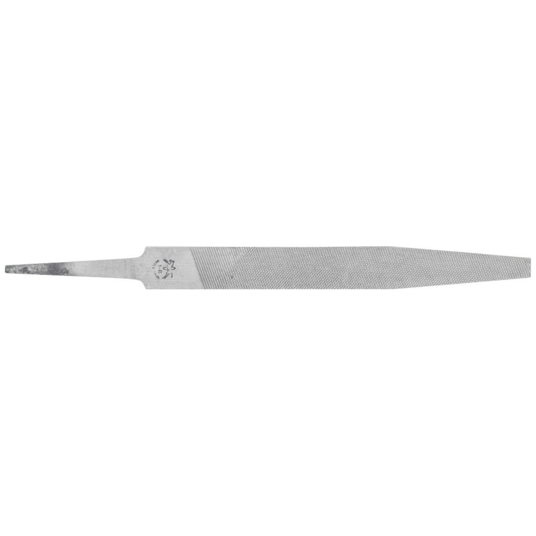 PFERD TOOLS Werkstattfeile Flachspitz 100mm Hieb 1 für grobe Zerspanung, Schruppen