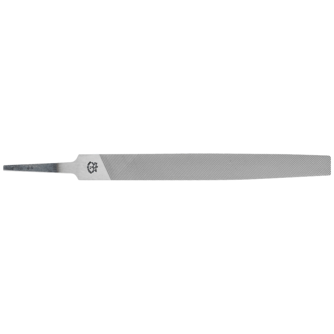 PFERD TOOLS Werkstattfeile Flachspitz 150mm Hieb 1 für grobe Zerspanung, Schruppen