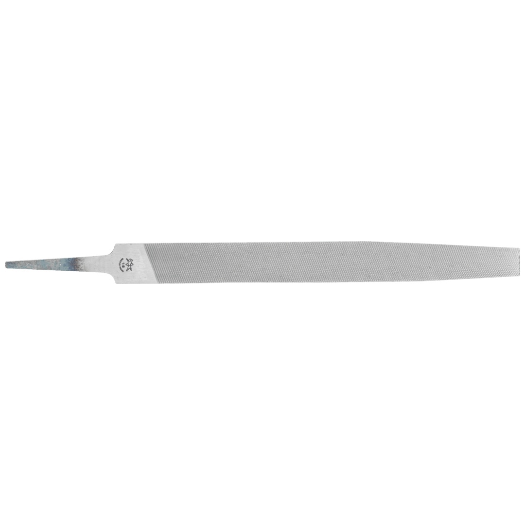 PFERD TOOLS Werkstattfeile Flachspitz 200mm Hieb 1 für grobe Zerspanung, Schruppen