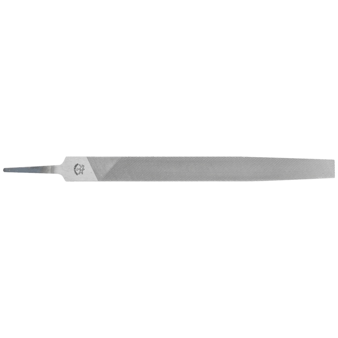 PFERD TOOLS Werkstattfeile Flachspitz 250mm Hieb 1 für grobe Zerspanung, Schruppen