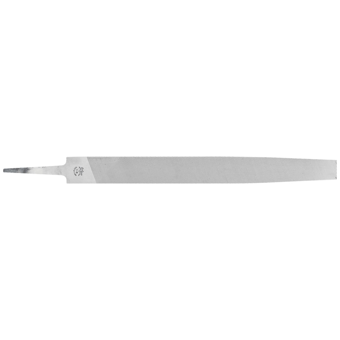 PFERD TOOLS Werkstattfeile Flachspitz 300mm Hieb 1 für grobe Zerspanung, Schruppen