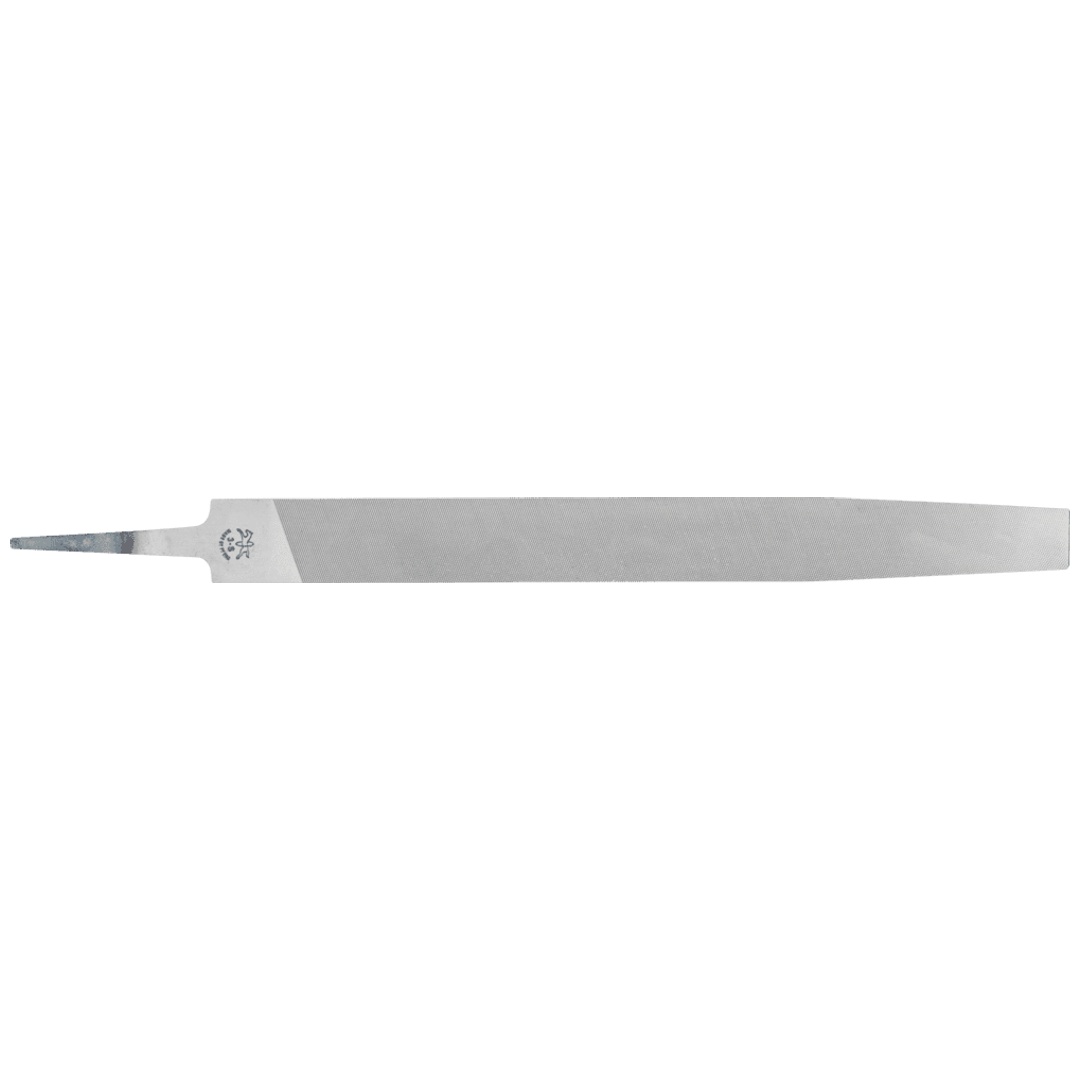 PFERD TOOLS Werkstattfeile Flachspitz 300mm Hieb 3 für Feinbearbeitung, Schlichten