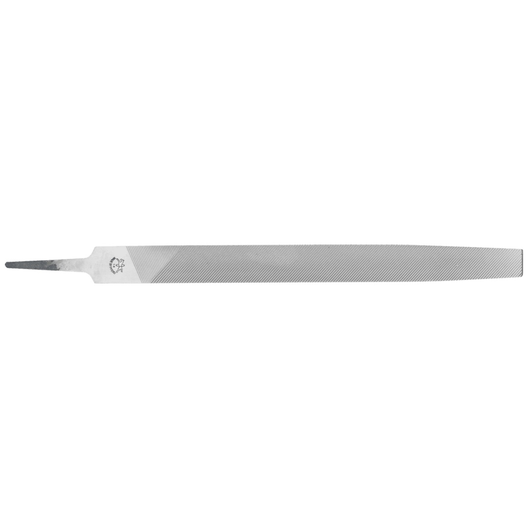 PFERD TOOLS Werkstattfeile Flachspitz 350mm Hieb 1 für grobe Zerspanung, Schruppen