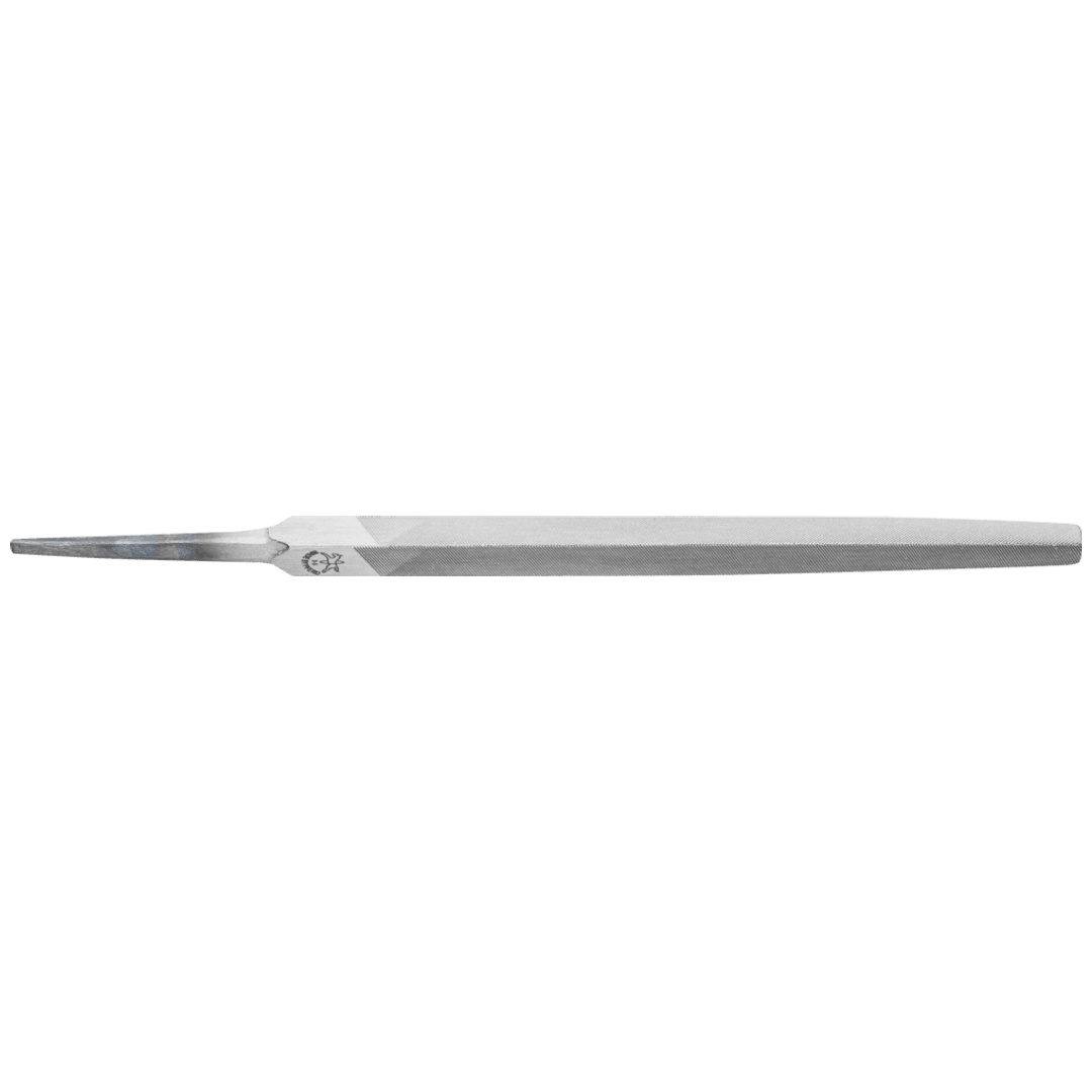 PFERD TOOLS Werkstattfeile Dreikant 100mm Hieb 3 für Feinbearbeitung, Schlichten