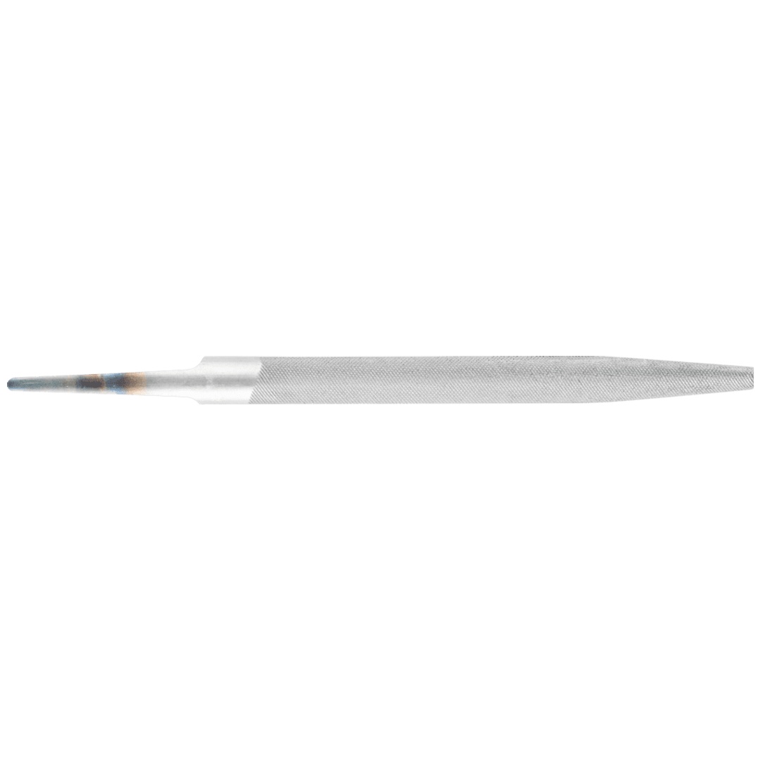 PFERD TOOLS Werkstattfeile Halbrund-Spitz 100mm Hieb 1 für grobe Zerspanung, Schruppen