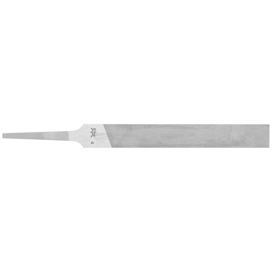PFERD TOOLS Präzisions-Ansatzfeile Flachstumpf 100mm Schweizer Hieb 4, sehr-fein