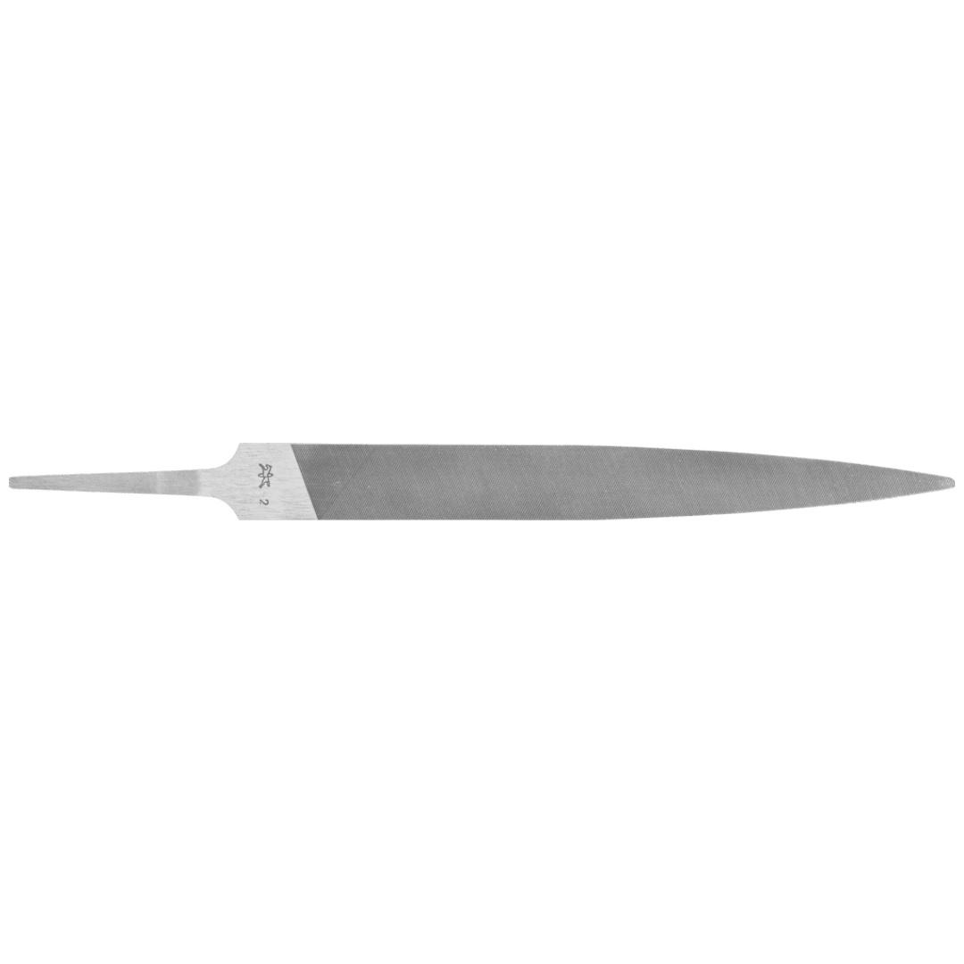 PFERD TOOLS Präzisions-Angelfeile Flachspitz dünn 150mm Schweizer Hieb 2, mittel-fein