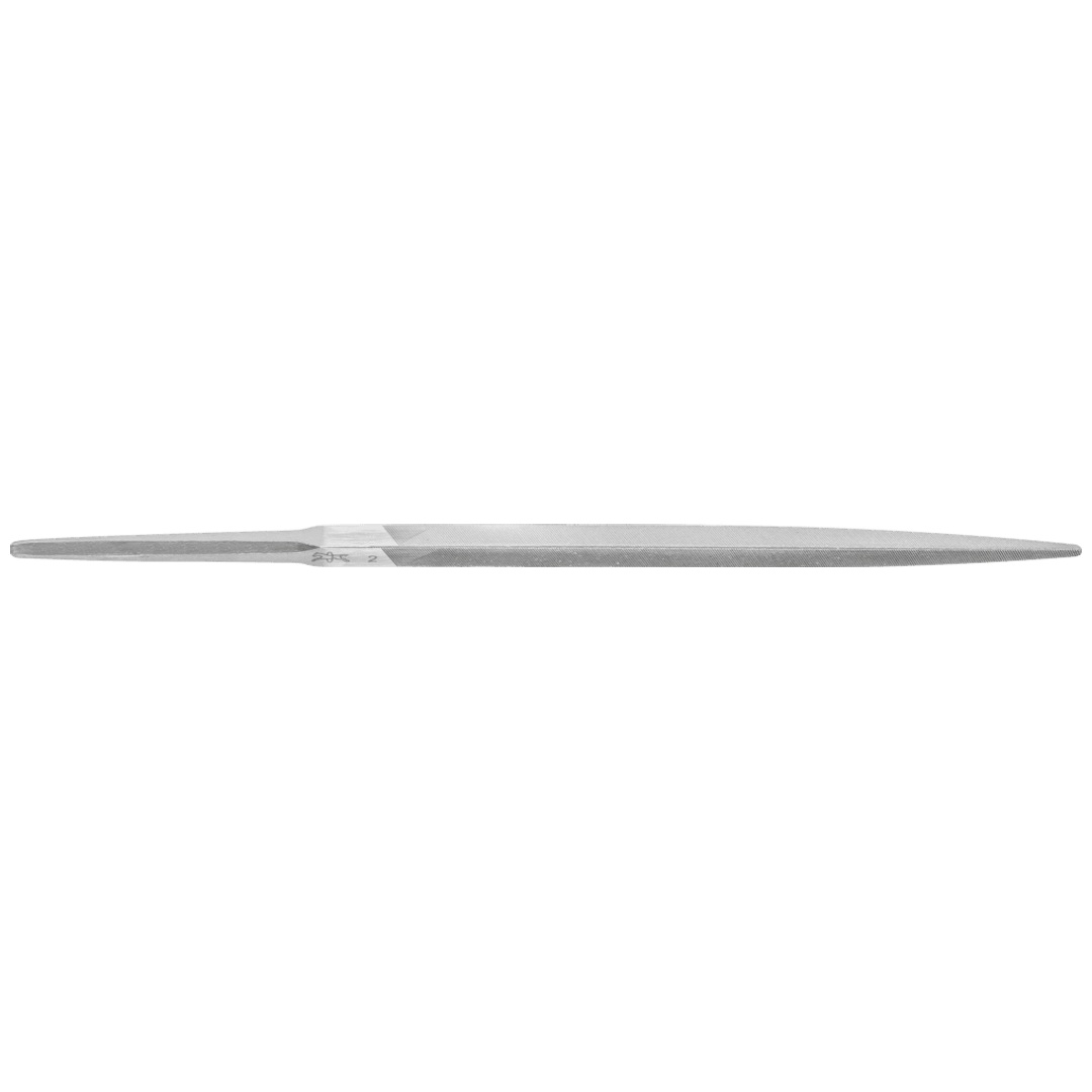 PFERD TOOLS Präzisions-Angelfeile Dreikant 100mm Schweizer Hieb 2, mittel-fein