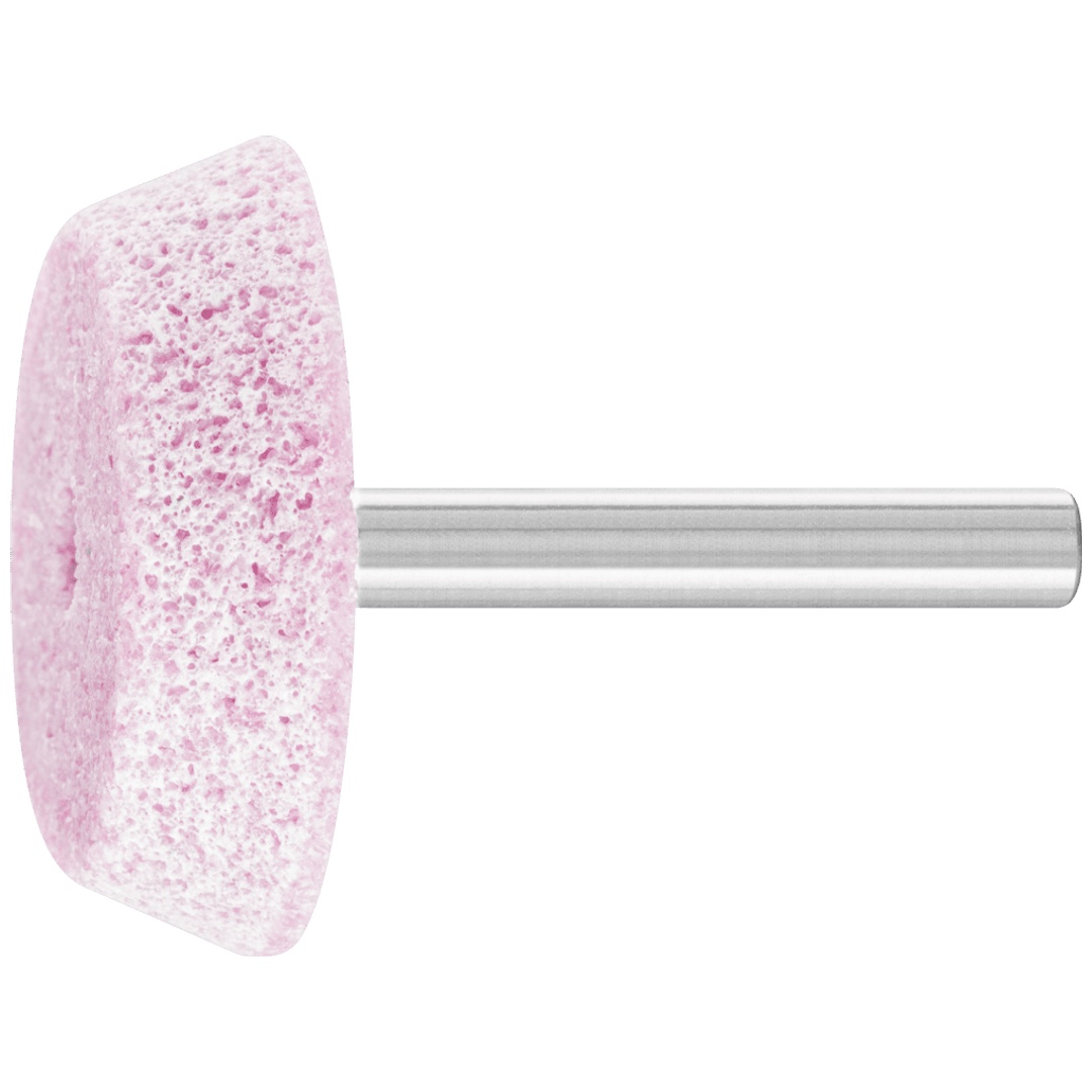 PFERD TOOLS STEEL EDGE Schleifstift konisch Ø 38x10mm Schaft-Ø 6 mm A30 für Stahl- und Stahlguss