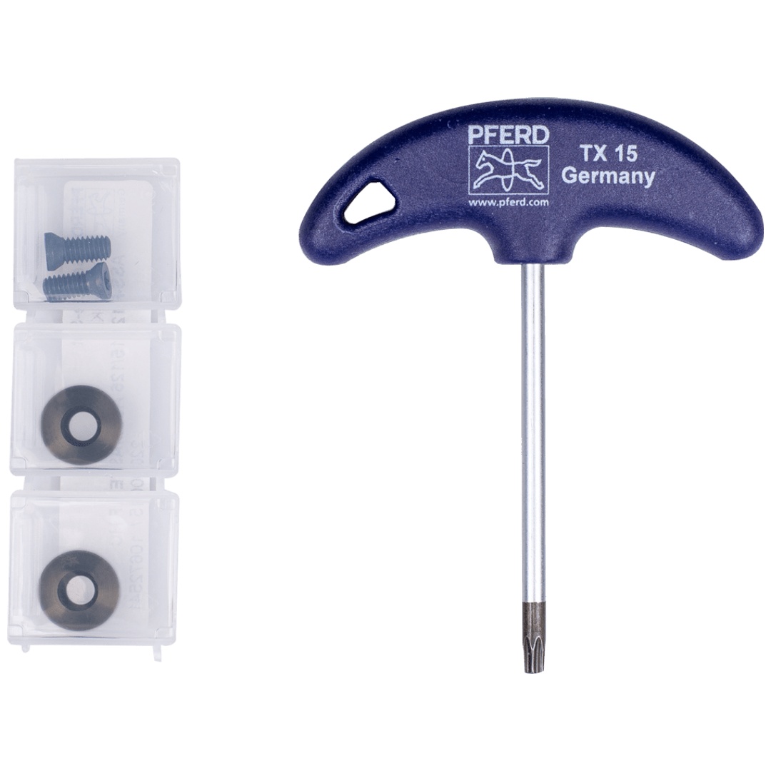 PFERD TOOLS Zubehör für ALUMASTER F115/125, Ersatzteil-Set HICOAT