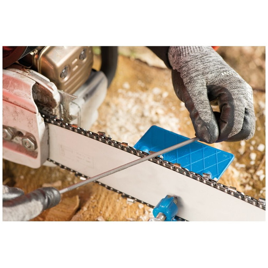 PFERD Kettensägefeile Rund Ø 3,2x200 mm, Classic Line in 3er-Kunststoffhülle - 3