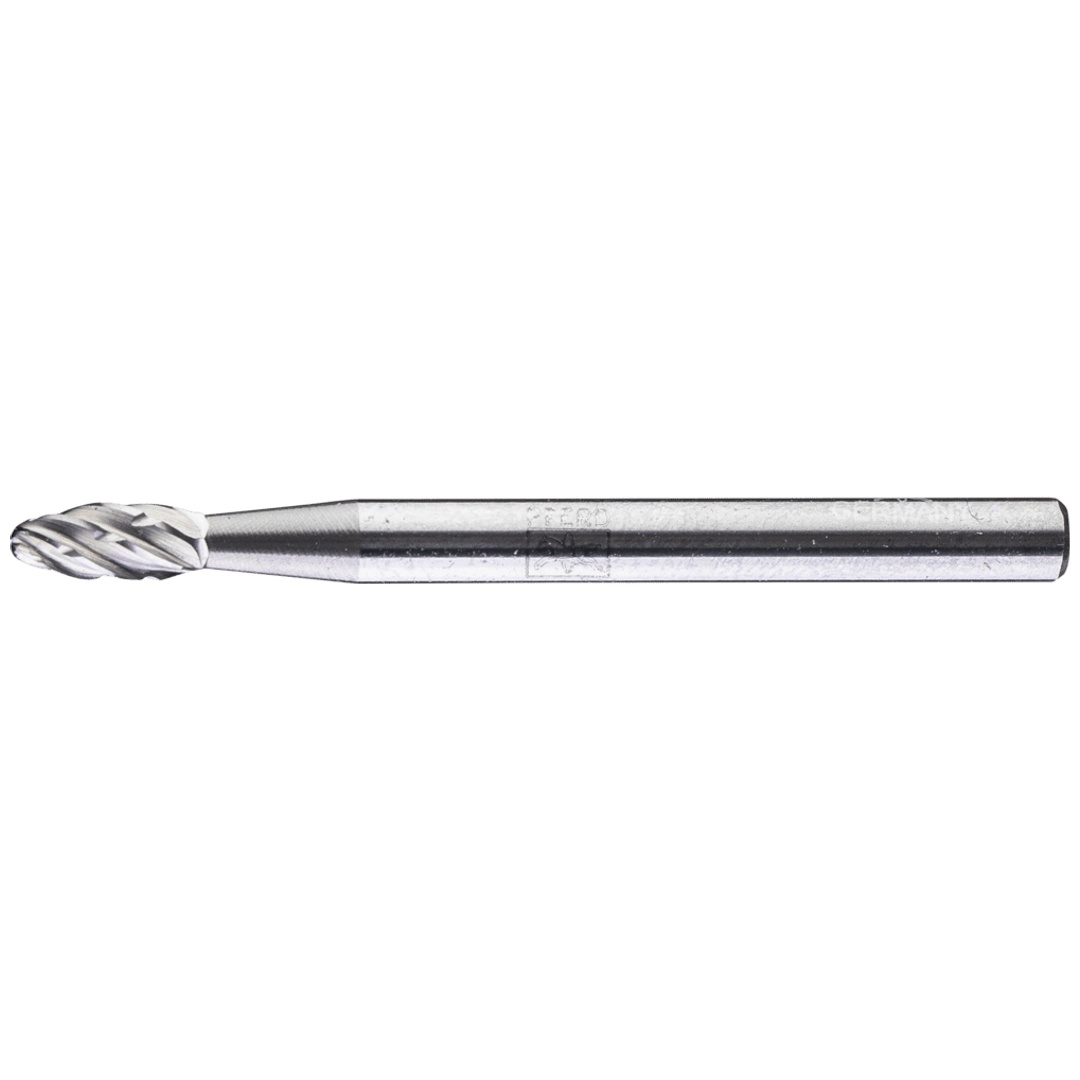 PFERD TOOLS Hartmetall Hochleistungsfrässtift ALLROUND Flamme B Ø03x07 mm Schaft-Ø 3 mm universal grob