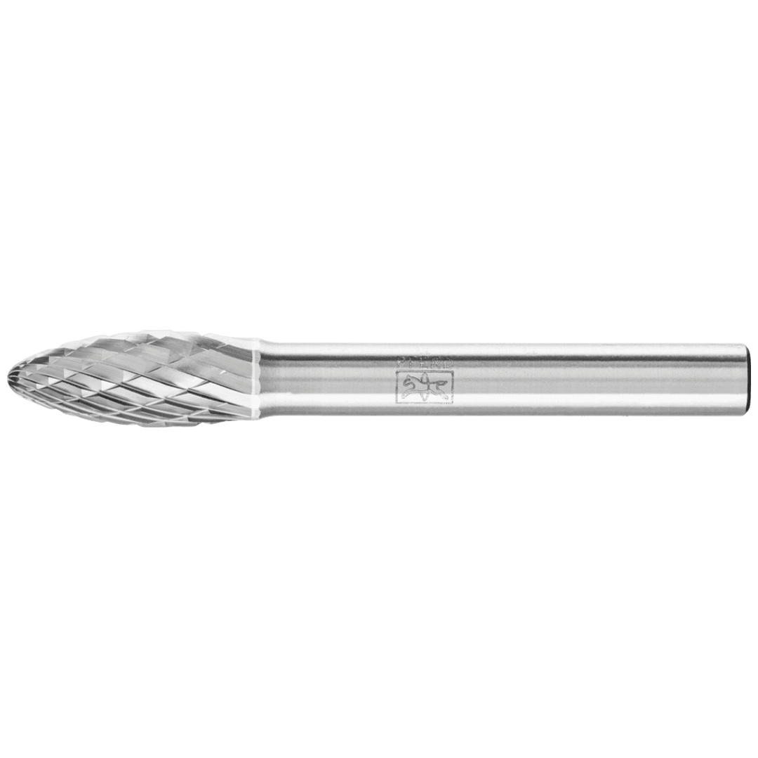 PFERD TOOLS Hartmetall Hochleistungsfrässtift TOUGH Flamme B Ø 08x20mm Schaft-Ø 6 mm schlagfest