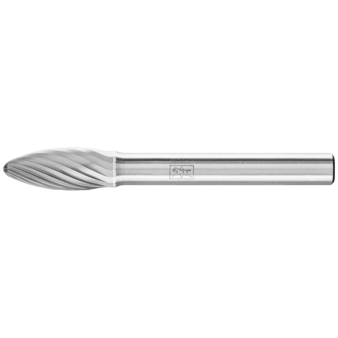 PFERD TOOLS Hartmetall Frässtift Flamme B Ø 08x20mm Schaft-Ø 6 mm Z3 universal mittel