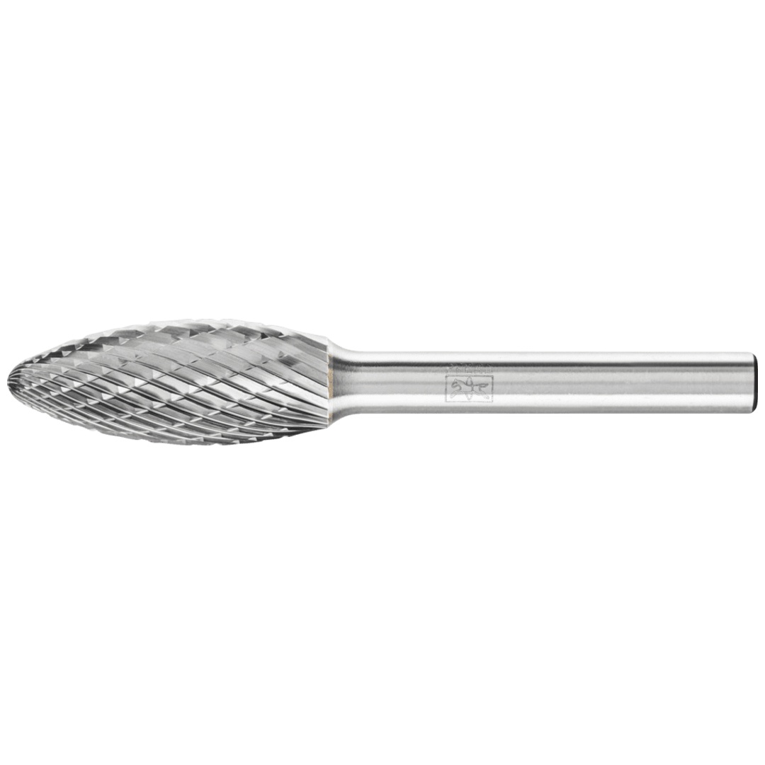 PFERD TOOLS Hartmetall Hochleistungsfrässtift TOUGH Flamme B Ø 12x30mm Schaft-Ø 6 mm schlagfest