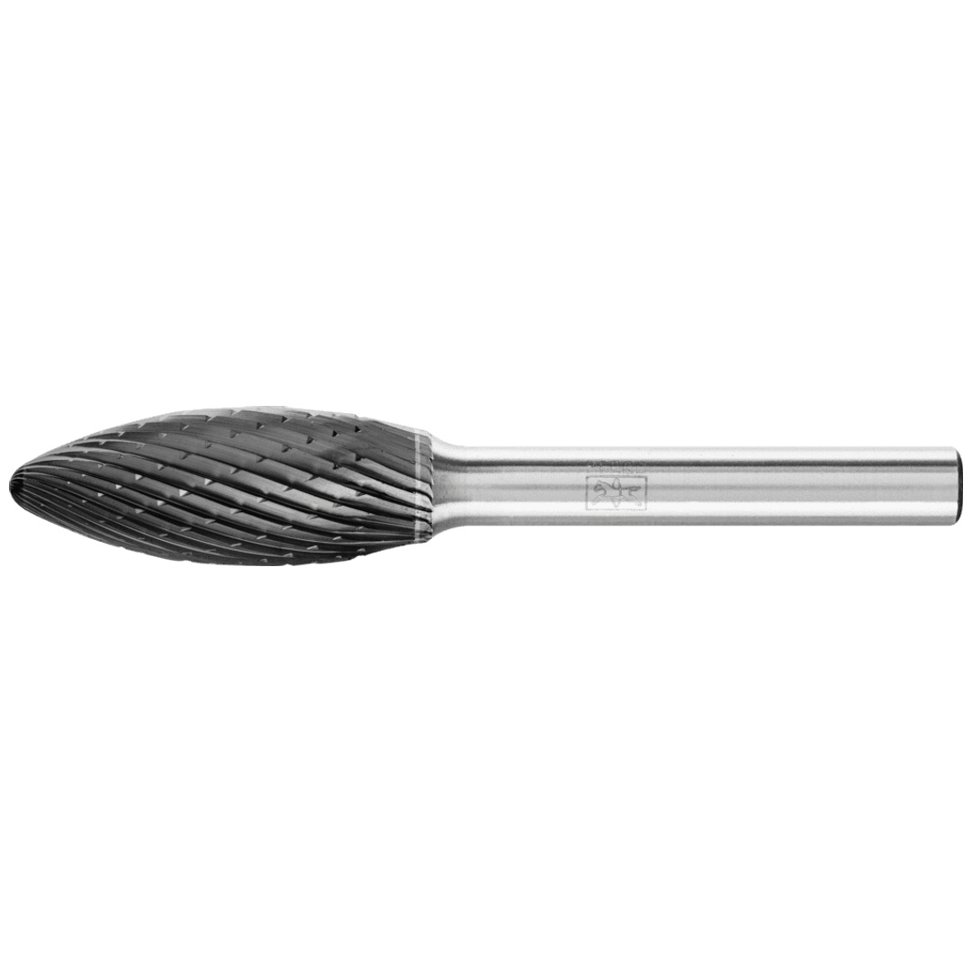PFERD TOOLS Hartmetall Hochleistungsfrässtift Flamme B Ø 12x30mm Schaft-Ø 6 mm Z3P HICOAT universal