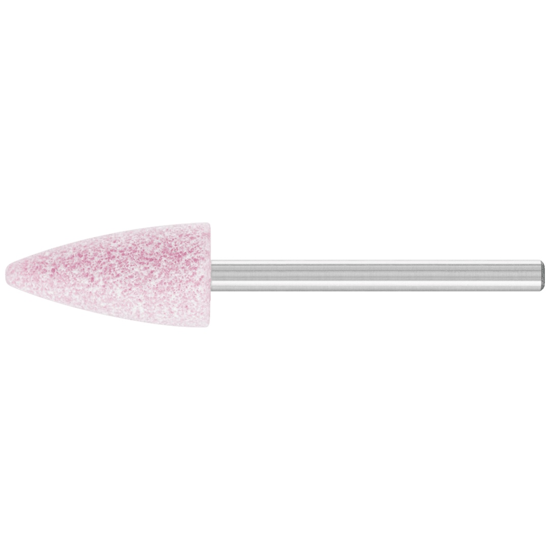 PFERD TOOLS STEEL EDGE Schleifstift Form B 52 Ø 10x19 mm Schaft-Ø 3 mm A80 für Stahl- und Stahlguss