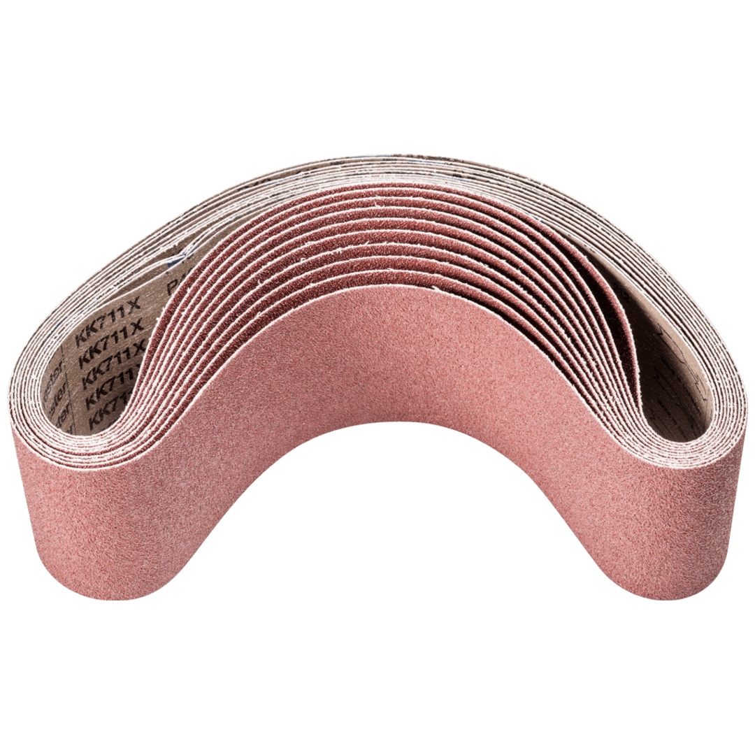 PFERD TOOLS Korund Schleifband BA 100x1000mm A40 für universelle Anwendung mit Bandschleifer