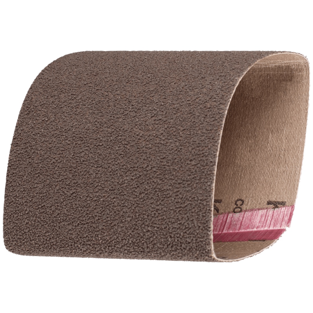 PFERD TOOLS Compactkorn Schleifband BA 100x282 mm A120 CK für Feinschliff für Walze Ø 90x100mm