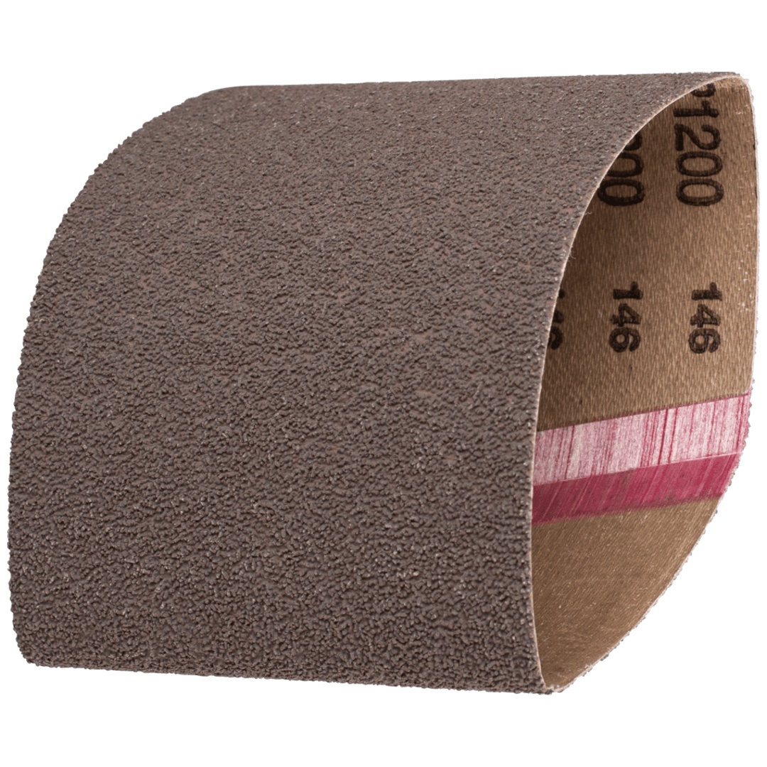 PFERD TOOLS Compactkorn Schleifband BA 100x282 mm A1200 CK für Feinschliff für Walze Ø 90x100mm