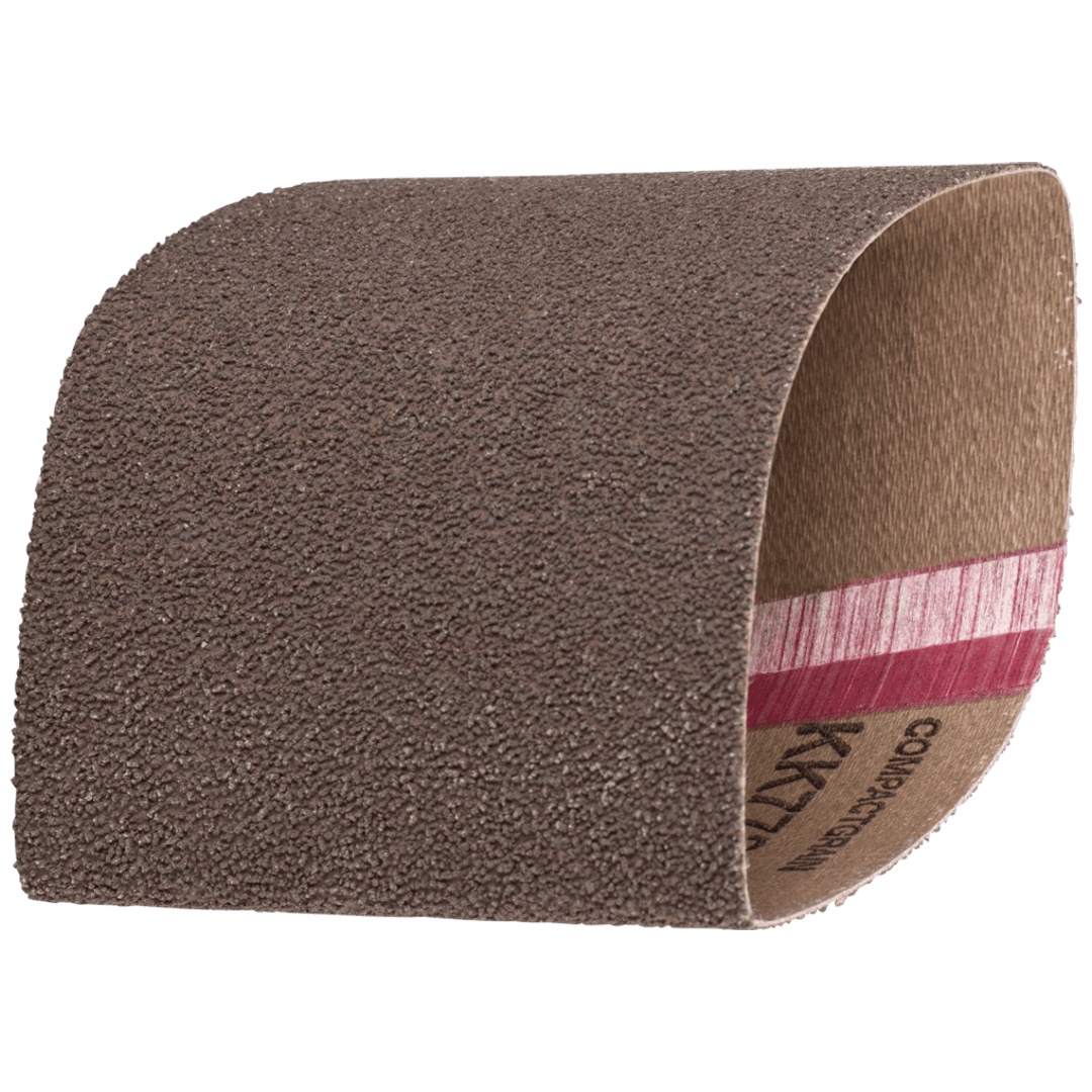 PFERD TOOLS Compactkorn Schleifband BA 100x282 mm A180 CK für Feinschliff für Walze Ø 90x100mm