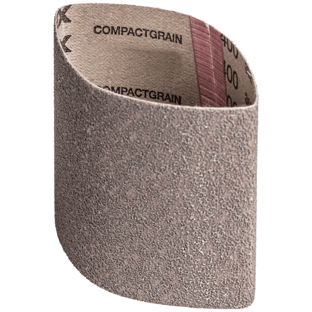 PFERD TOOLS Compactkorn Schleifband BA 100x282 mm A400 CK für Feinschliff für Walze Ø 90x100mm