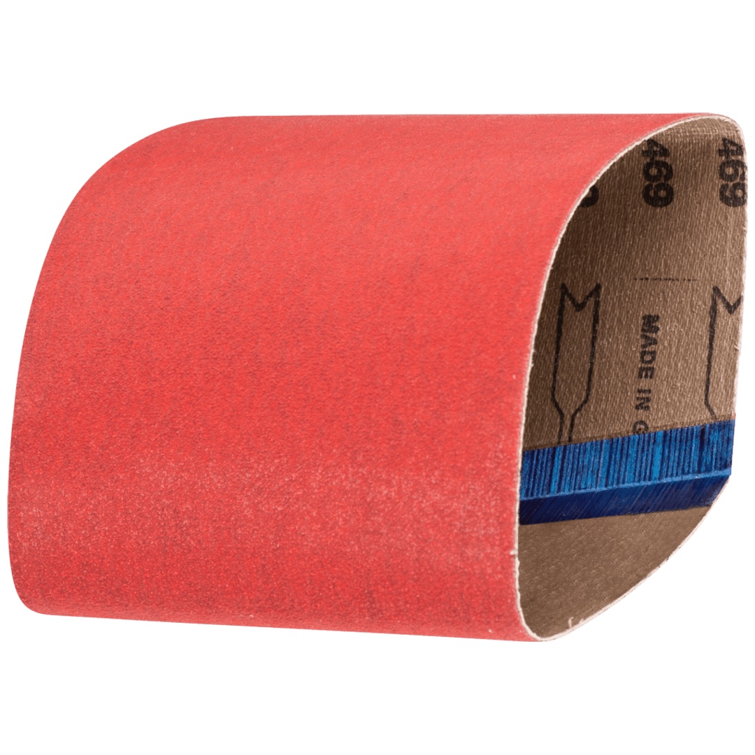 PFERD TOOLS Keramikkorn Schleifband BA 100x282 mm CO-COOL120 für Edelstahl-Schliff für Walze Ø 90x100mm