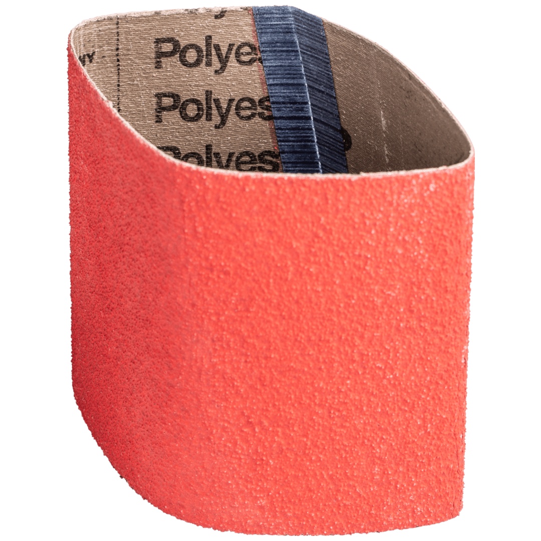 PFERD TOOLS Keramikkorn Schleifband BA 100x282 mm CO-COOL60 für Edelstahl-Schliff für Walze Ø 90x100mm