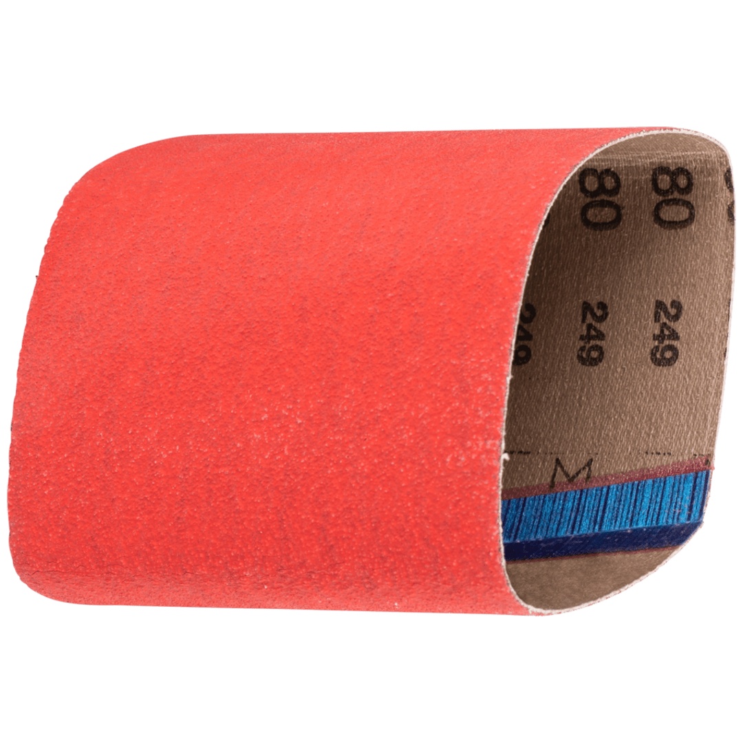 PFERD TOOLS Keramikkorn Schleifband BA 100x282 mm CO-COOL80 für Edelstahl-Schliff für Walze Ø 90x100mm