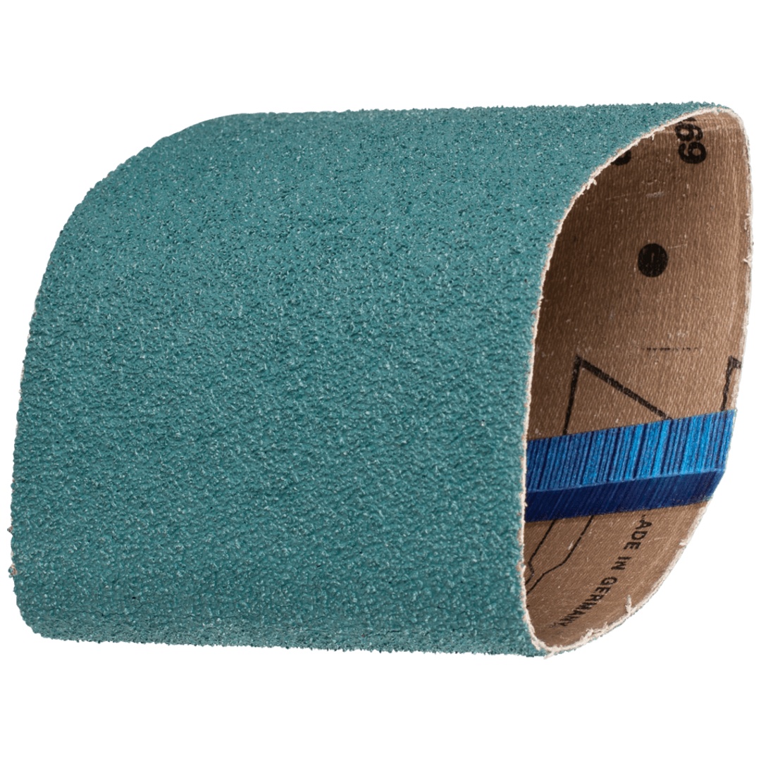 PFERD TOOLS Zirkon Schleifband BA 100x282 mm Z40 für hohen Abtrag für Walze Ø 90x100mm mit Walzenantrieb