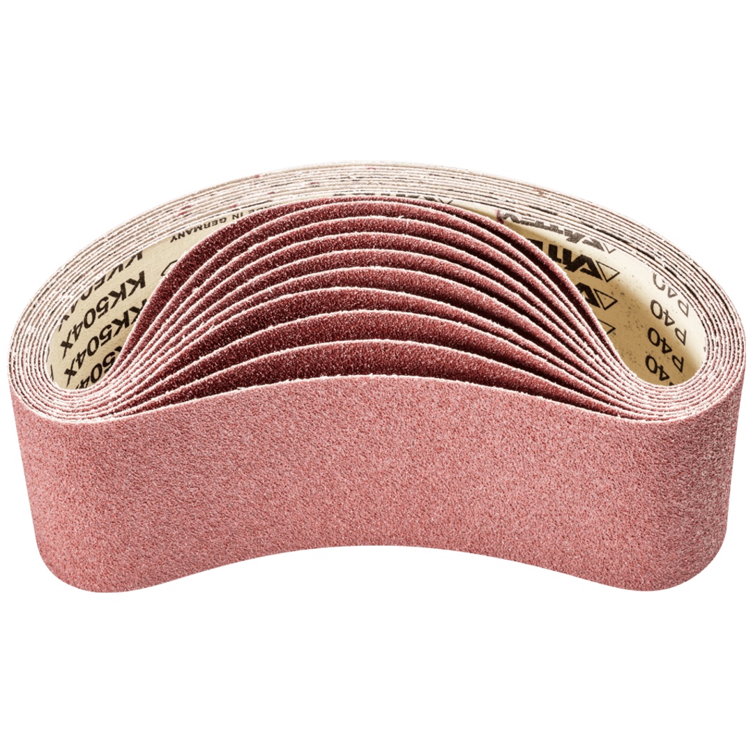 PFERD TOOLS Korund Schleifband BA 100x610mm A40 für universelle Anwendung mit Bandschleifer