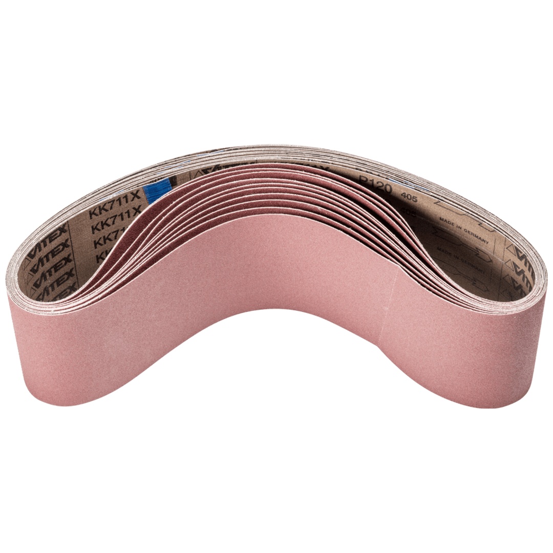 PFERD TOOLS Korund Schleifband BA 100x920mm A120 für universelle Anwendung mit Bandschleifer