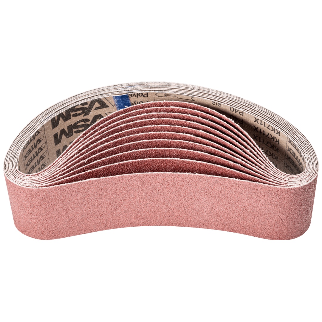 PFERD TOOLS Korund Schleifband BA 100x920mm A40 für universelle Anwendung mit Bandschleifer