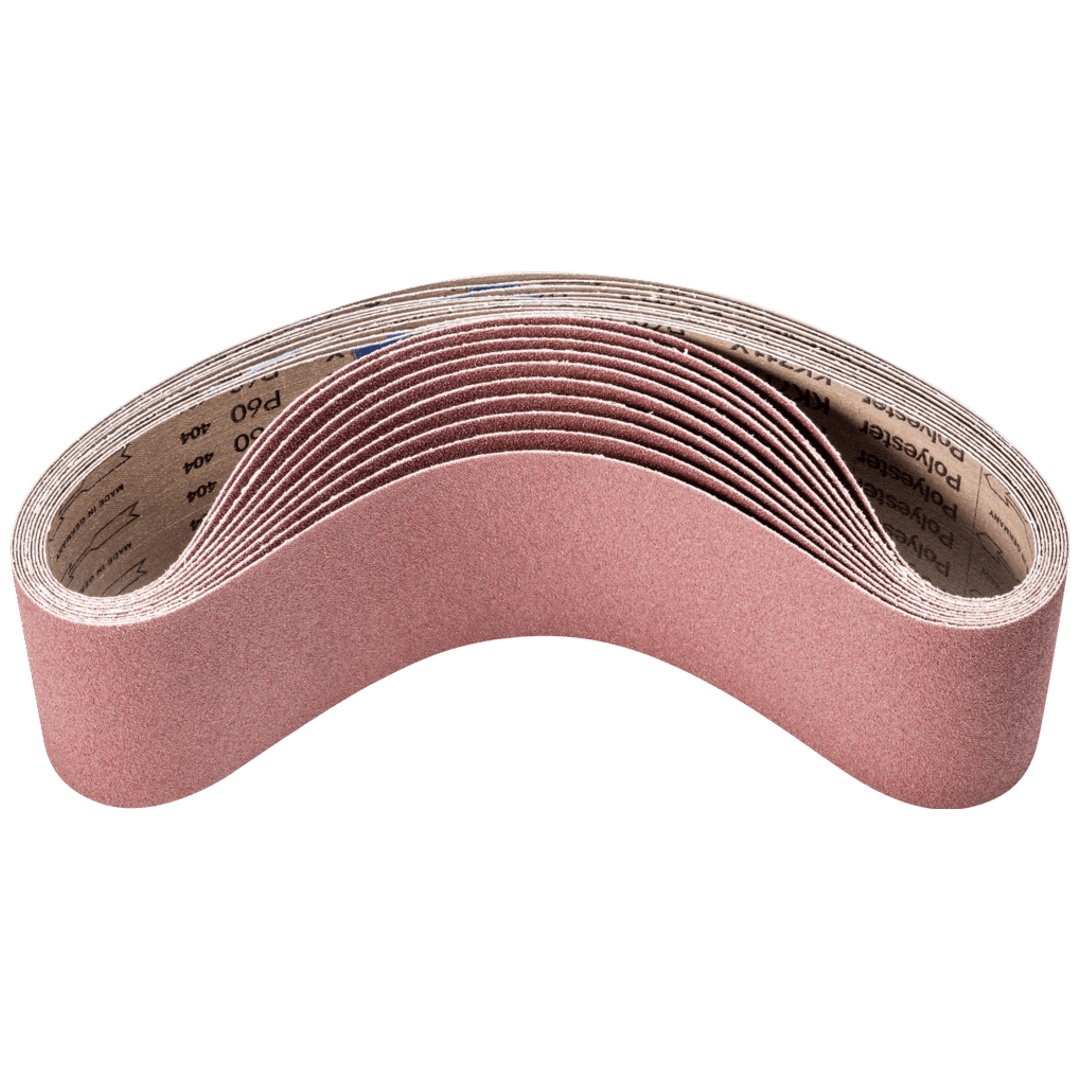 PFERD TOOLS Korund Schleifband BA 100x920mm A60 für universelle Anwendung mit Bandschleifer