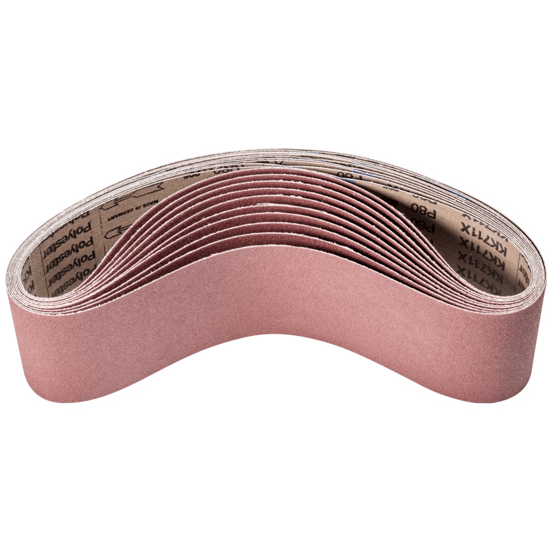 PFERD TOOLS Korund Schleifband BA 100x920mm A80 für universelle Anwendung mit Bandschleifer