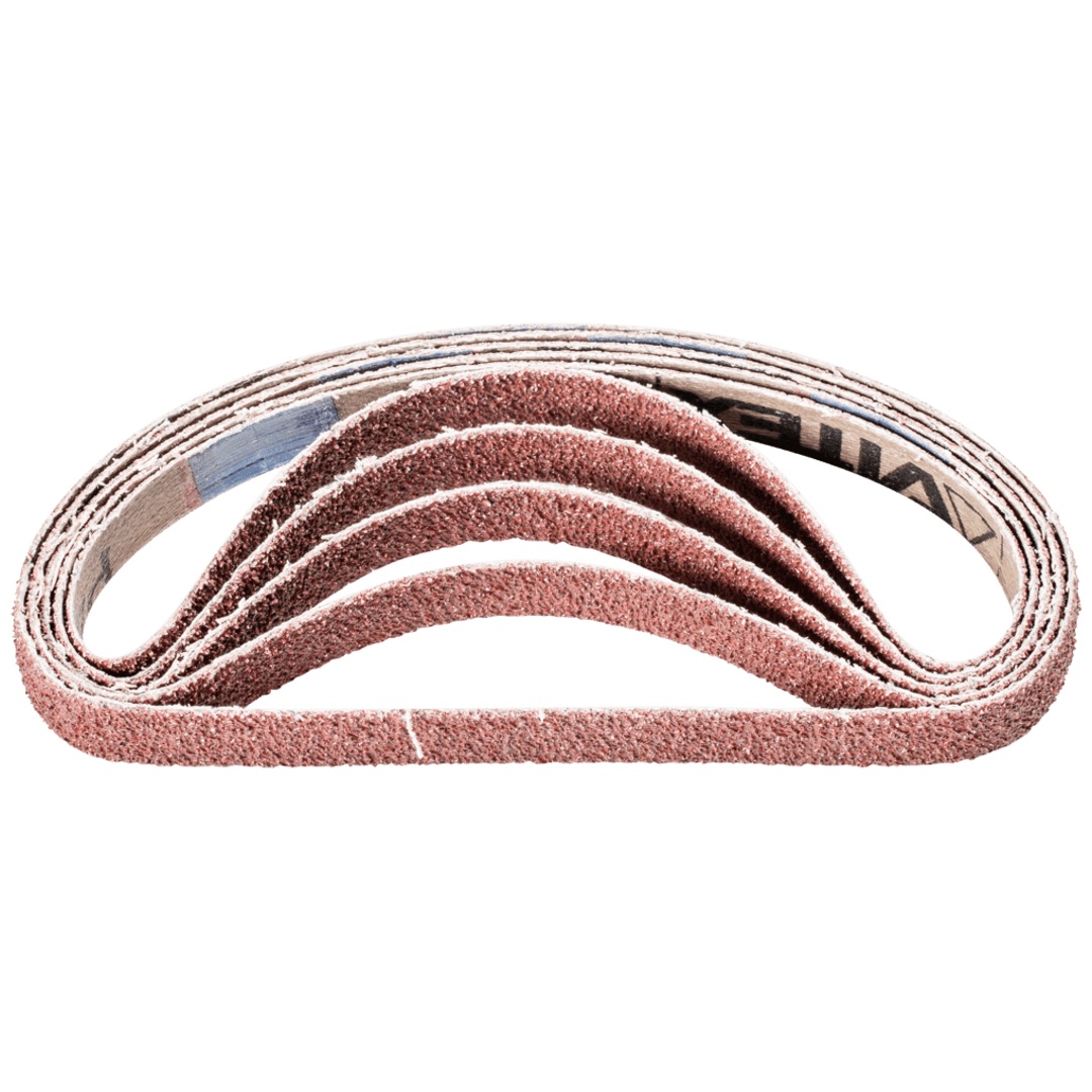 PFERD TOOLS Korund Schleifband BA 12x305 mm A40 für universelle Anwendung mit Bandschleifer