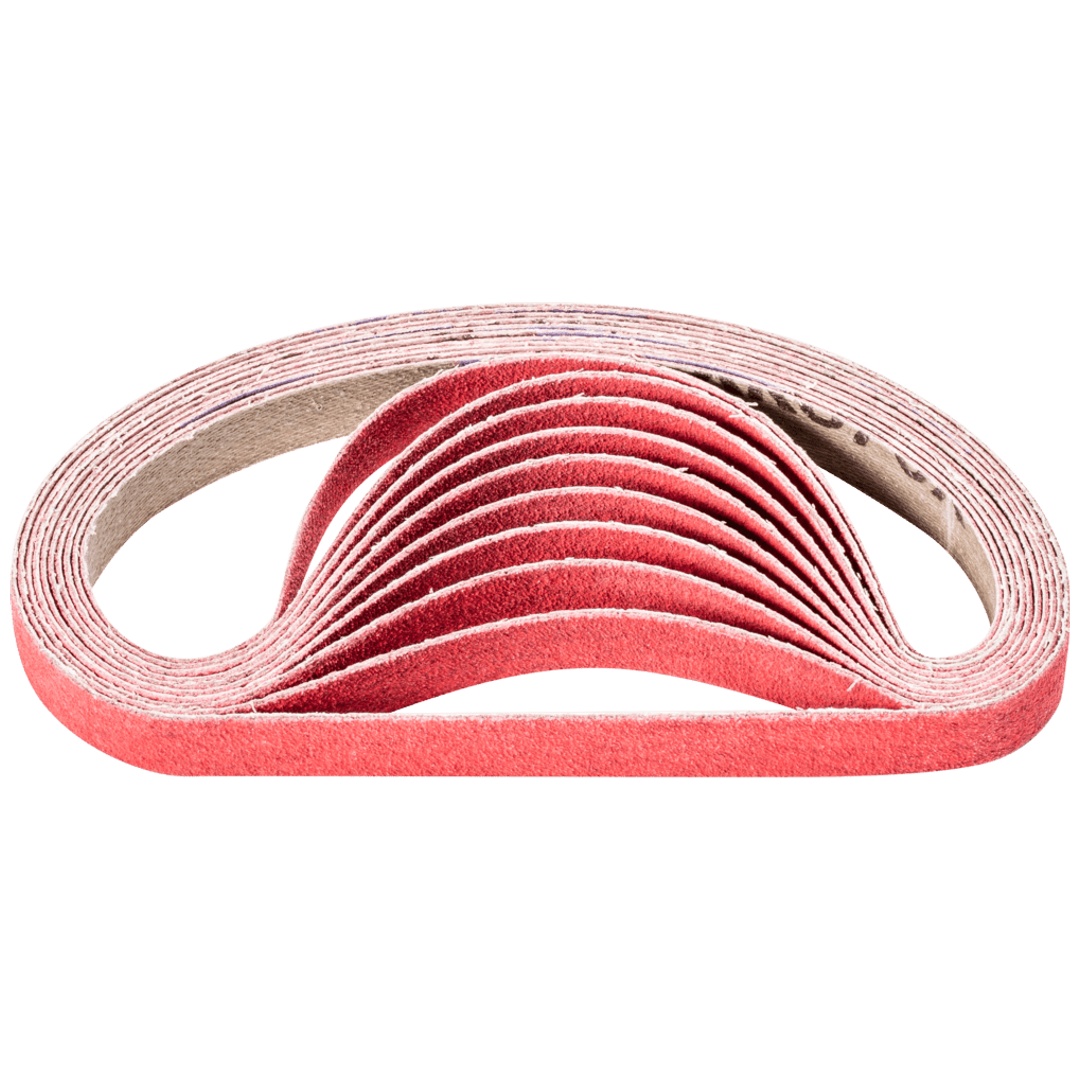 PFERD TOOLS Keramikkorn Schleifband BA 12x330mm CO-COOL120 für Edelstahl-Schliff mit Bandschleifer
